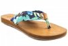 Klapki Wrangler FLIPPY HIPPY Blue Green Flower  WL141546-248